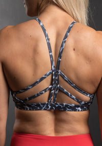 Nasty Lifestyle Atom sports bra in leopard print