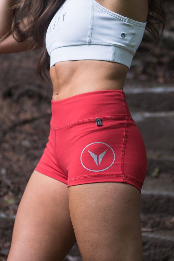 Red Nasty Lifestyle booty shorts