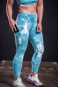 Sandstorm Legging 7/8 | Tie Dye